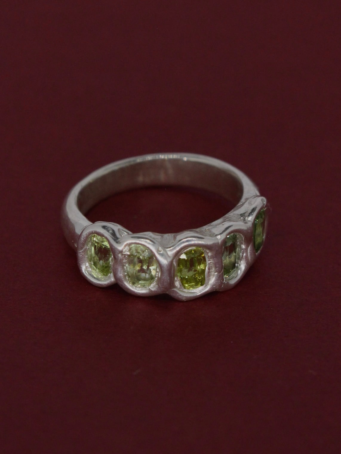 Green Eyed Monster Ring