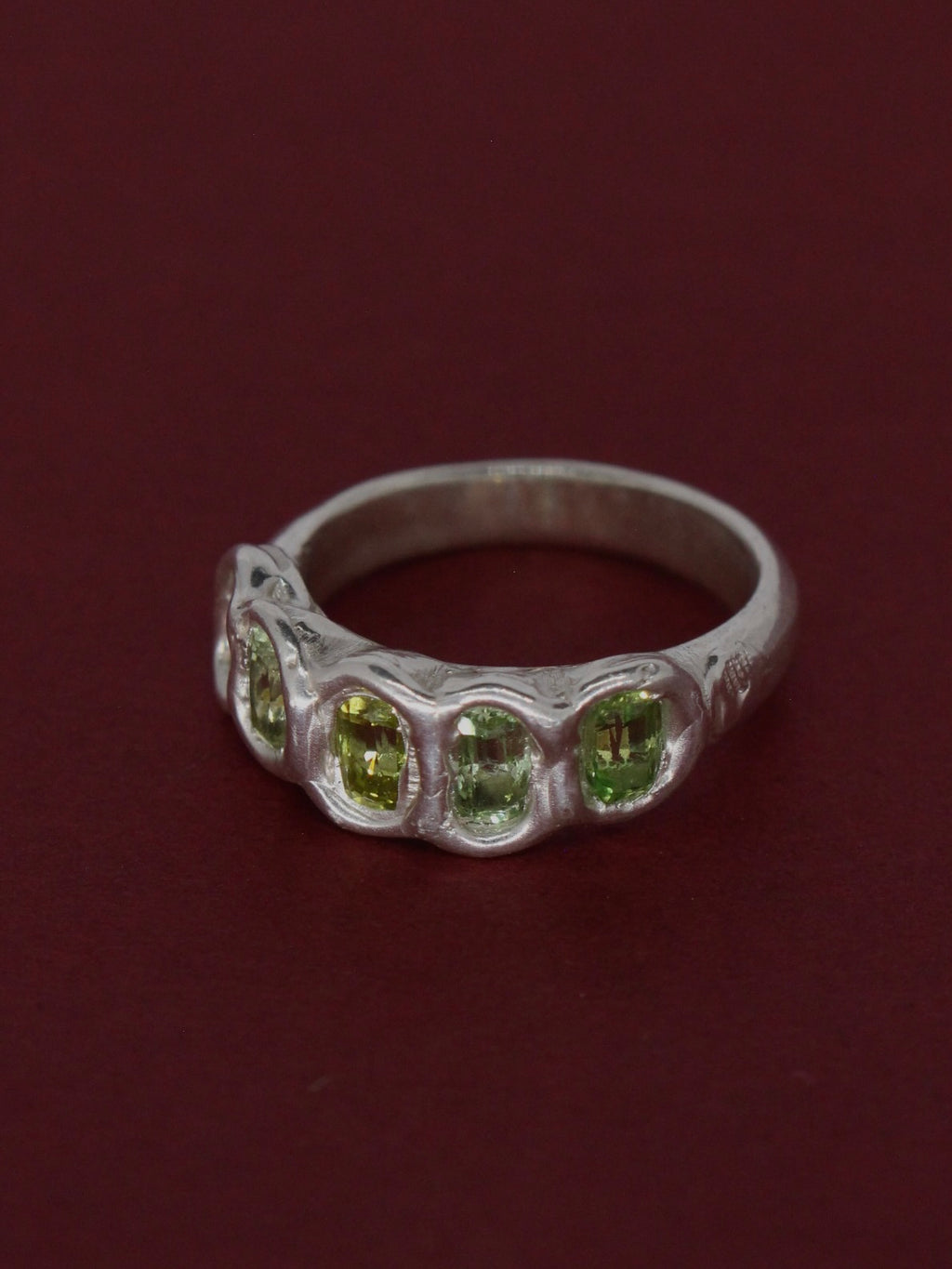 Green Eyed Monster Ring