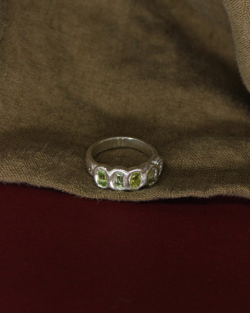 Green Eyed Monster Ring